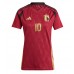 Maglie da calcio Belgio Romelu Lukaku #10 Prima Maglia Femminile Europei 2024 Manica Corta